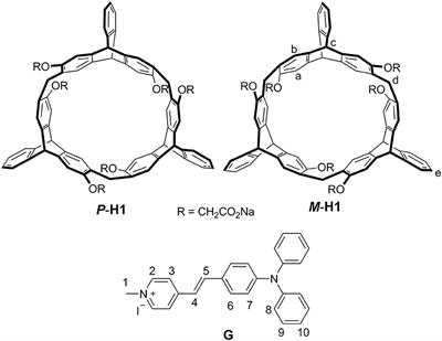 Construction of Chiral Nanoassemblies Based on Host-Guest Complexes and Their Responsive CD and CPL Properties: Chirality Transfer From 2,6-helic[6]arenes to a Stilbazolium Derivative